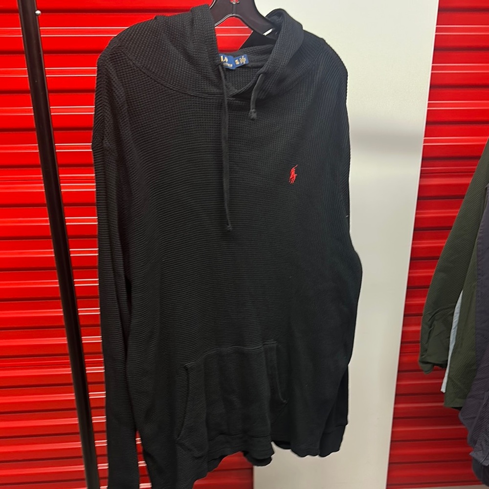 Polo by Ralph Lauren Black Hoodie for Men
